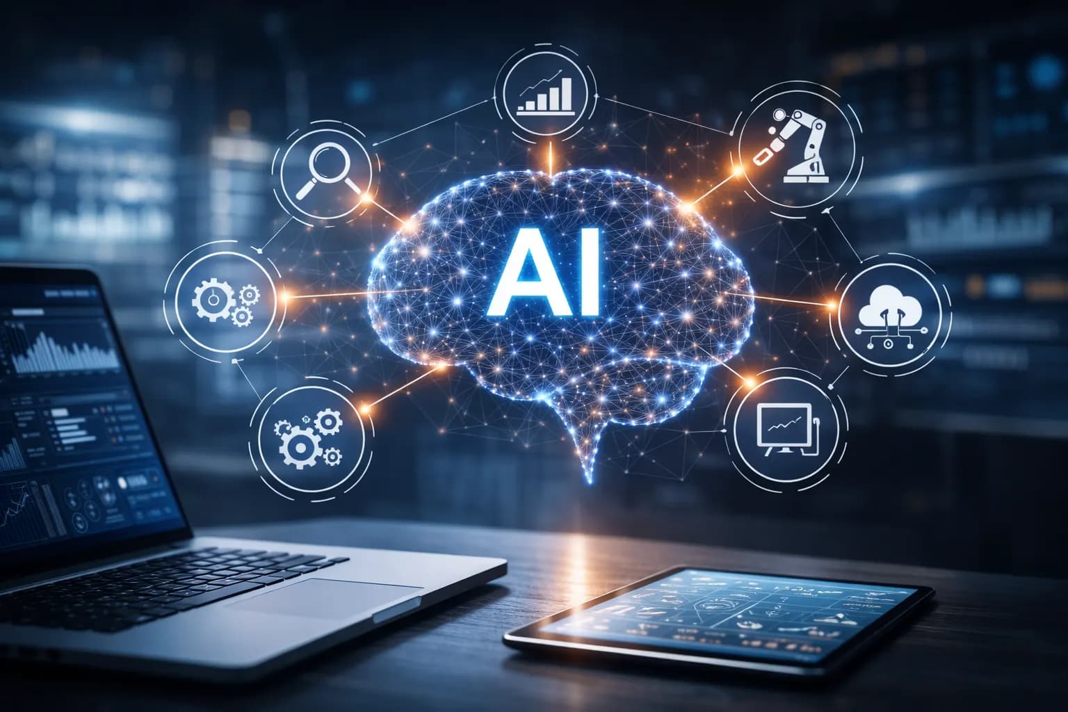 AI and automation solutions for business workflows, analytics, and enterprise systems